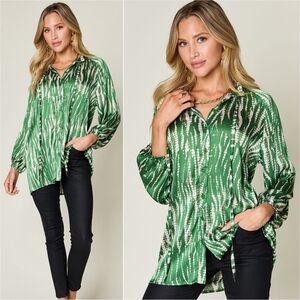 Ashlyn Charmed Top - Green